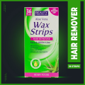 Aloe Vera Wax Strips Hair Remover- 36 Wax Strips.