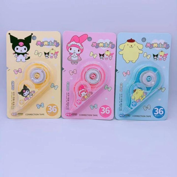 Sanrio%20Cute%20Cartoons%20Correction%20Tape%20School%20Office%20Supplies%20Corrector%20Student%20Prize%20kids%20Stationery%20gift%20My%20Melody%20kuromi%20Pom%20Pom%20Purin%20-%20Image%204