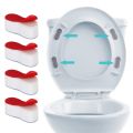 Self-adhesive Toilet Cover Heighten Spacer Toilet Lid Patch Gaskets Bidet Seats Buffering Protective Gasket Bathroom Products.