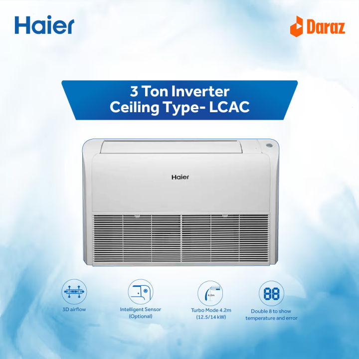 Haier 3 Ton Inverter Ceiling Type Light Commercial Air Conditioner (LCAC - HSU36Ceiling)
