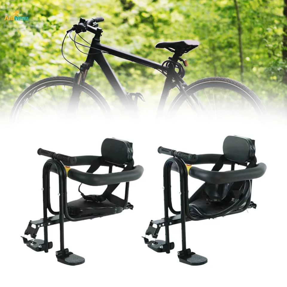 Baby Bike Seat Kids Top Tube Bicycle Detachable Child Seat
