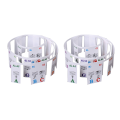 2X Piano Keyboard Stickers Grand/Electric Piano 61 Keys Stave Notation Note Strip Label Symbol for Beginners Students.