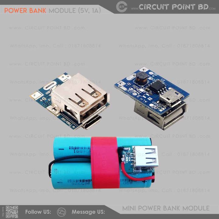 USB%205V%201A%20Mini%20Power%20Bank%20Module%20%E2%80%93%2018650%20Battery%20Charger%20with%20Step-Up%20Boost%20&%20Protection%20Circuit%20-%20Image%204