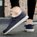 Spring Sunmmer Classic Men's Canvas Loafers Lightweight Breathable Casual Shoes Men Big Size Slip on Boat Shoes Men Espadrilles Wearhouse.