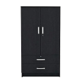 2 double door almira with two extra storge Melamine Laminated Board Cupboard, Premium Quality and Design - Furniture Express. 