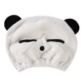 【Hengli jewelry story】Cute Panda Head Wrap Hat Baby Shower Caps For Children Strong Water Dry Hair Cap Magicos Quick Dry Bath Hair Hat Kids Gift. 