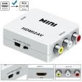 HDMI to AV 1080P Converter HDMI to RCA Audio Video CVBS Adapter. 