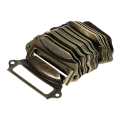 NAMUNY 60 Pieces 69X30mm Antique Bronze Card Holder Drawer Pull/Label Frames Card/Tag Pull/Cabinet Frame/File Name Card Holder.