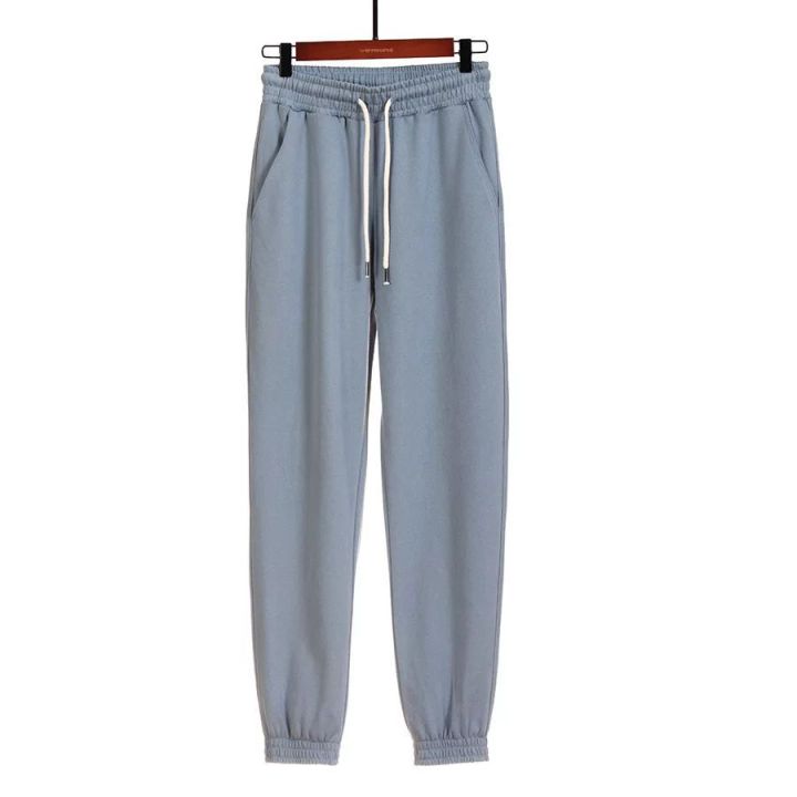 %E3%80%90100%25Cotton%E3%80%91Pants%20for%20Women%20Loose%20Slimming%20and%20All-Matching%20Trendy%20Korean%20Style%20High-End%20Pure%20Cotton%20Track%20Pants%20Ankle-Tied%20Sweatpants%20-%20Image%209