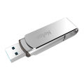 Netac USB 3.0 flash drive rotating aluminum alloy USB flash drive. 