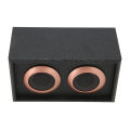 Wooden Tweeter Speaker HiFi Loseless Sound Passive Wooden Treble Speaker 35W 6Ω Black. 