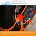 Pickup Truck Tire Chains Adjustable Anti-slip Snow Chains for Winter Driving 6/12/24pcs Universal Tire Chains Snow Chains for Small Cars. 