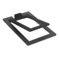 2X Desktop Speaker Stand Metal Audio Bracket Tabletop Holder for 's YU4 Active Speaker & Similar Size Speaker.