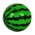 【Happy baby toy store】20CM Creative Inflatable Ball Simulation Watermelon Rubber Ball Beach Play Early Education Gifts For Children Kid.