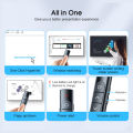 iFlashDeal Presenter Presentation Clicker Page Turning Pen Laser Pointer Pen USB RF Presenter Universal 2.4Ghz Office Presentation Clicker with Hyperlink for Keynote PPT Mac PC Laptop.