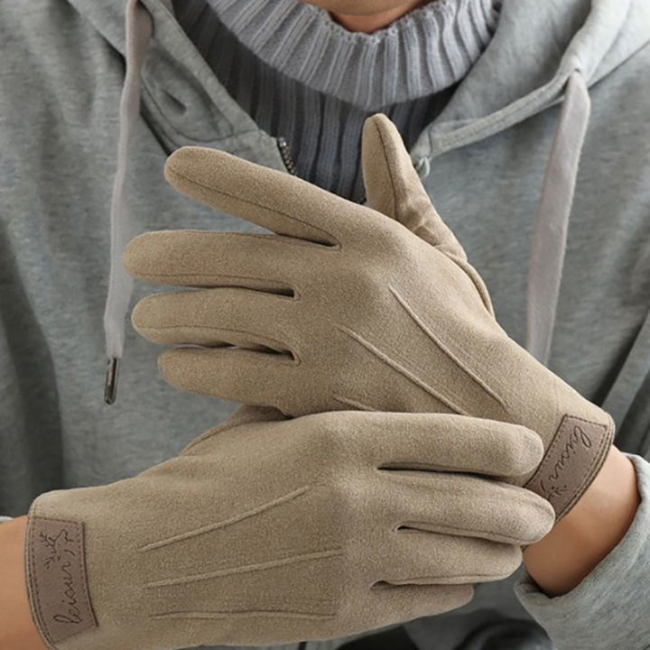 Winter%20Keep%20Warm%20Touch%20Screen%20Plus%20Velvet%20Inside%20Suede%20Mens%20Gloves%20Fashion%20Simple%20Solid%20Thicken%20Man%20Outdoor%20Cycling%20Drive%20Jessica%20-%20Image%202