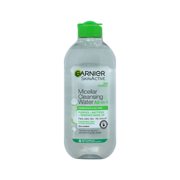 Garnier Skin Active Micellar Cleansing Water All-in-1 For Combination & Oily Skin 400ml