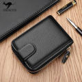 Fashion Unisex Business Leather Wallet Id Credit Card Holder.