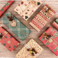 50x70cm Wrap Craft Decor For Kids Gifts Shower Sheets Retro Wrapping Christmas. 