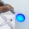 1PCS Invisible Pen Magic LED UV Light Ballpoint Pen With Invisible Ink Secret Pen Novelty Item For Gifts School Office Supplies. 