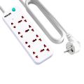 Maxline 8 Port Multi Extension Socket Model: ML-2010-10 Fit Cable. 