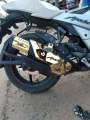 Apache rtr 4v bike motorcycle silencer cover. 