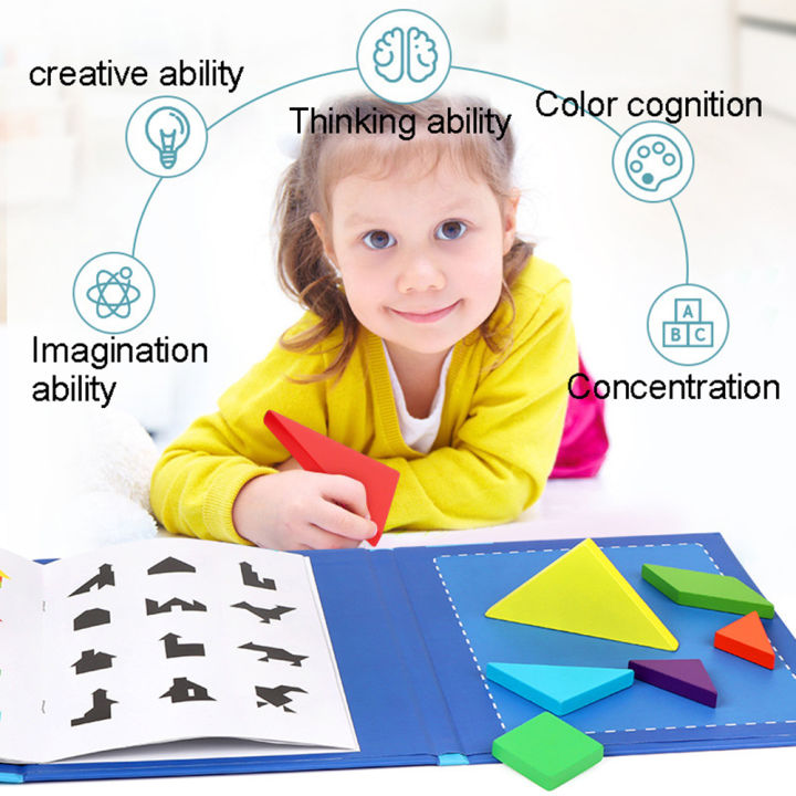Magnetic%20Tangram%20Jigsaw%20Puzzles%20Game%20IQ%20Book%20Brain%20Teaser%20Education%20Kids%20Toy%20-%20Image%204