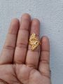 Gold plated finger ring for women- free size adjustable f315. 