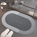 miRim Super Absorbent Quick Dry Non Slip Mat (Pack of 1) Assorted Colour for Living Room, Bathroom, Home (Home).