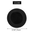 4 Pair 60mm Replacement Ear Foam Earphone Pad Covers for Headset Headphone Black. 