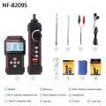 Noyafa Network Cable Tester NF-8209S Cable Tracker LCD Display Poe Checker Cat5 Cat6 Measure Length Wiremap Tester Network Tools.