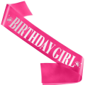 Celebratory Birthday Girl Sash for Women's Birthday Party- (Pack of 01 Pcs). 