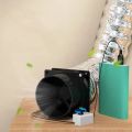 USB Adjustable Speed Solder Smoke Absorber ESD Fume Extractor Fan Pipe Duct Exhuast Fan with 1M Pipe Tub Ventilation Fan. 