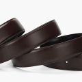 Men's Leather Belt Reversible Buckle Luxury Brand Male Waist Cowskin Belts For Jeans Rotated Designer Accessories High Quality.