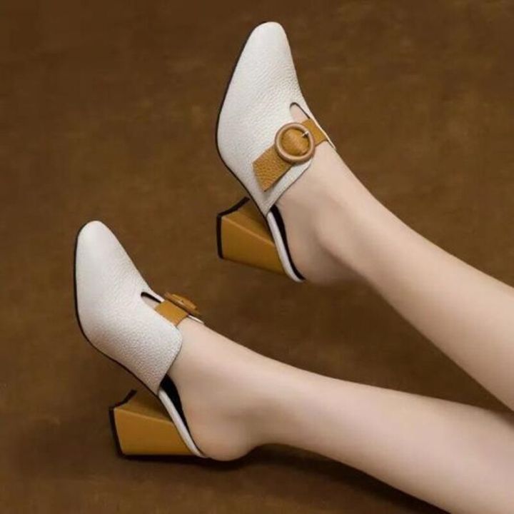 Women%20High%20Heeled%20Platform%20Half%20Slippers%20Leather%20Mules%20Femme%20Pointed%20Toe%20Feminino%20Office%20Ladies%20Chaussure%20Elegant%20Backless%20Shoes%20-%20Image%207