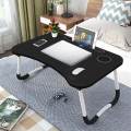 Portable Fold-able Laptop Desk Home Laptop Table Notebook Study Laptop Stand Desk for Bed & Sofa Laptop Stand Computer Table with Folding Legs.