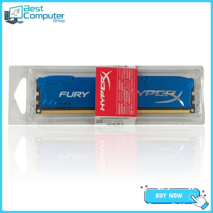 HyperX FURY 8GB DDR3 1600MHz Desktop Ram With 3Year Warranty | Daraz.com.bd