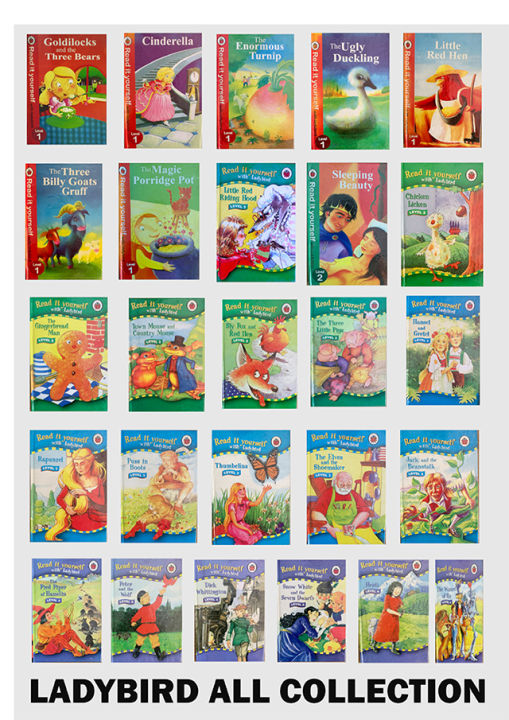 Read it Yourself Collection 26 Books Without Box Hardcover by Ladybird