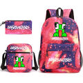 UNSPEAKABLE Schoolbag Fashion European and American Style Men's and Women's Student Backpack Casual Messenger Bag Cartoon Cute Backpack.