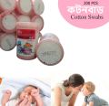 Mini Plastic Stem Cotton Bud for Newborn.