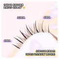 Natural Simulated Thai little Devil Artificial Eyelashes transparent stalk comic fairy eyelashes lower eyelashes. 