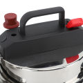 Mini Pressure Cooker Portable 1.6L Camping Pressure Cooker for Home. 
