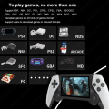 M25 Handheld Game Player Portable Retro Gaming Console 4.3” Screen 256G 70000+ Games for PS1 PSP N64 Play Anytime Anywhere.