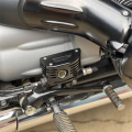 Motorcycle Rear Brake Fluid Reservoir Cap Cover Guard Protector for R18 Classic Transcontinental R18B (Black) 1 Piece Parts Accessories. 