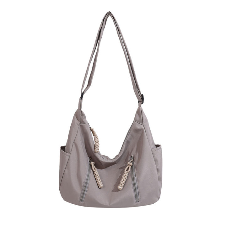 New%20Casual%20Large%20Capacity%20Trendy%20Fabric%20Lightweight%20Crossbody%20Bag%20Fashion%20Solid%20Color%20Commuter%20Shoulder%20Large%20Bag%20-%20Image%207