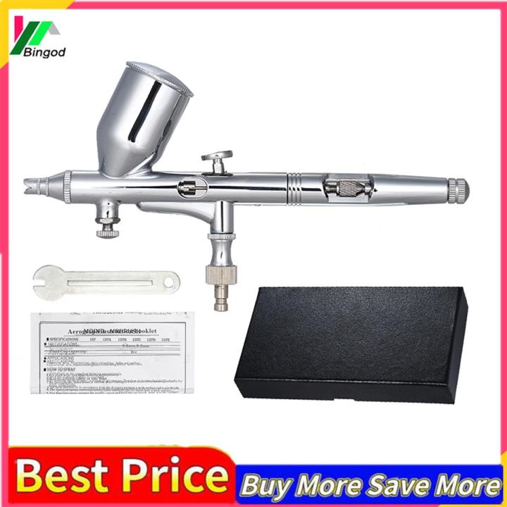 TD-181%20Professional%20Multi-Purpose%20Gravity%20Feed%20Dual-Action%20Airbrush%20Kit%20Set%200.30mm%20Nozzle%2013cc%20Capacity%20Trigger%20Spray%20Pen%20for%20Art%20Craft%20Paint%20Spraying%203D%20Printing%20Model%20Car%20Painting%20Nail%20Arts%20Body%20Paint%20Makeup%20Air%20Brush%20-%20Image%202