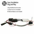 2X D2S/D4S HID Xenon Bulb Adapters Wire Harness Connector Cable Socket.