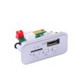 Bluetooth 5.0 Amplifier V5.0 Music Player DIY Wireless Mini MP3 Player Module 12V Car FM Radio Module Support TF USB U Disk Audio.
