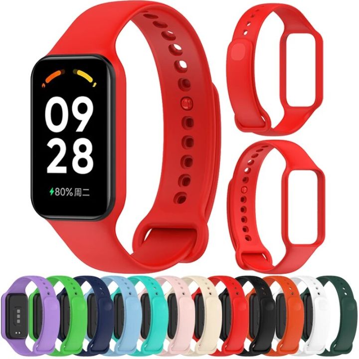 New Silicone Strap for Redmi Smart Band 2 Wristband Replacement Belt Straps on Xiaomi Redmi Band2 Soft TPU Watchband Bracelet