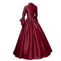 Gothic Black A Line Dress A Line Witch Dress For Women Gothic Witchcraft Vintage Medieval Dress For Women Halloween Costumes. 